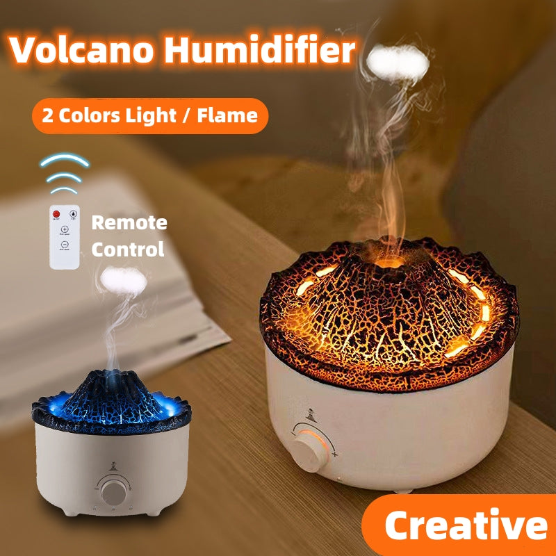 Flame Volcano Humidifier Flame Humidifier Volcano Diffuser Home Decorations