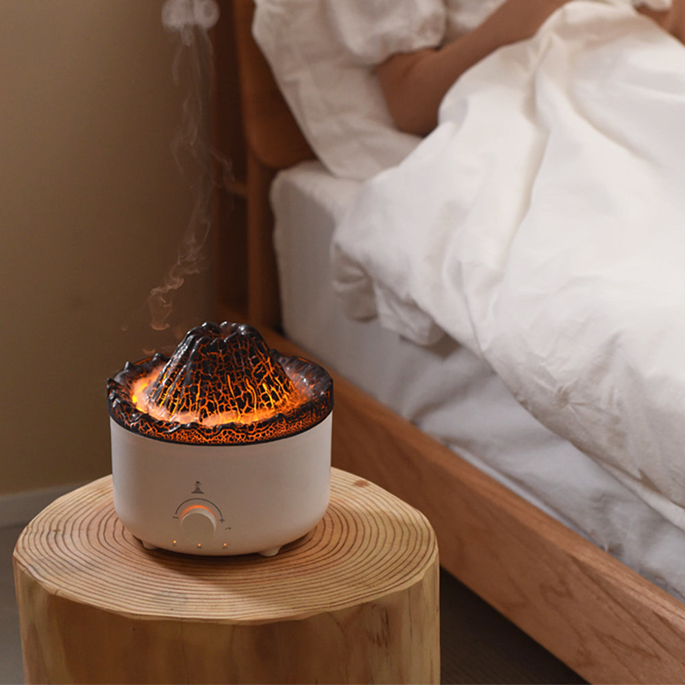 Flame Volcano Humidifier Flame Humidifier Volcano Diffuser Home Decorations